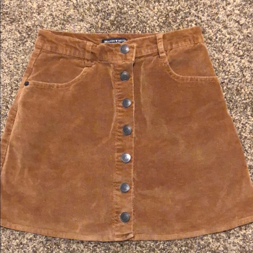 Brandy Melville corduroy skirt